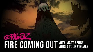 Gorillaz - Fire Coming Out Of The Monkey's Head ft. Matt Berry (World Tour) Visuals