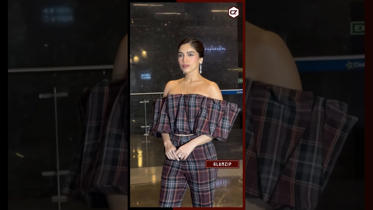 Bhumi Pednekar Spotted at New Movie Launch Today! 🎬✨ | 