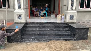 The Most Accurate Construction Technique For Beautiful Granite Stairs