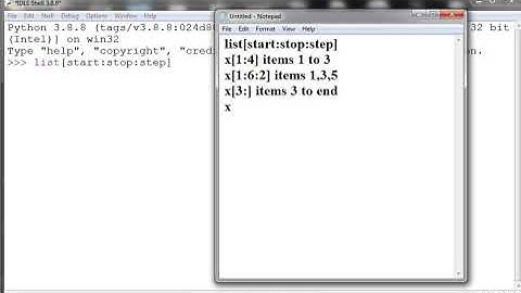 LIST INDEXING SLICING AND MEMBERSHIP TESTING