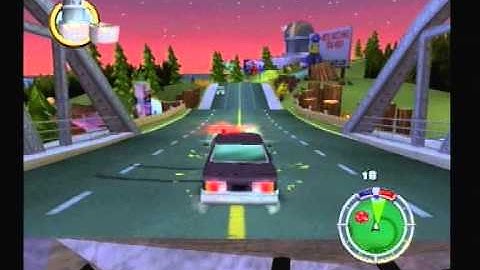 Lets Play The Simpson Hit And Run Part 15