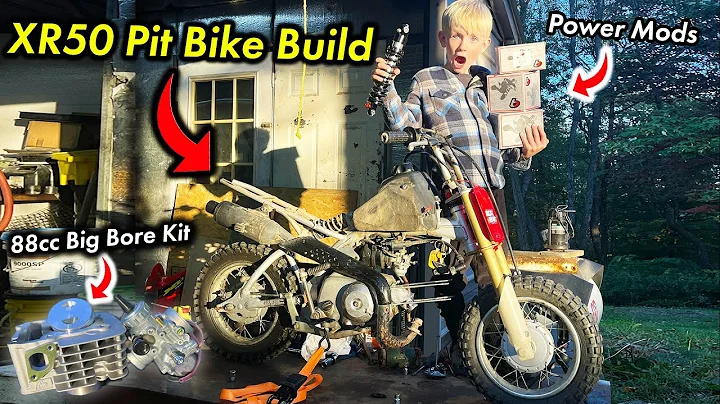 We're Building His XR50 Into A Fully Modified Pit Bike (Big Bore Kit)