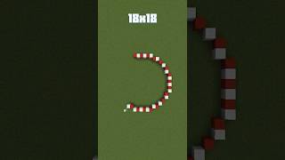 18x18 Circle Guide in Minecraft #shorts