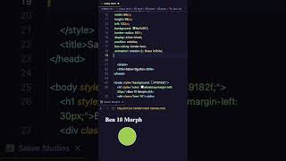 Ben 10 Morph cartoon Animation HTML and CSS tutorial #2024