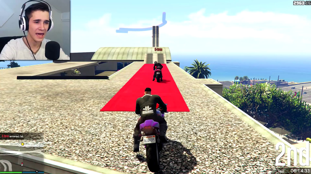NEVJEROVATAN LET MOTOROM (Gta 5 Trke) imperator fx roblox bloxburg