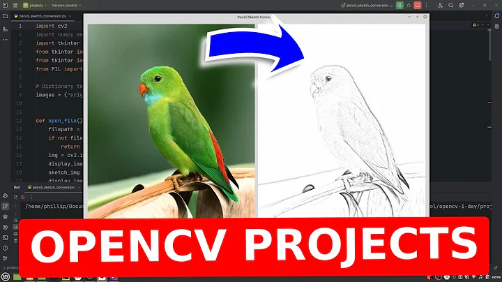 20 computer vision projects with Python and OpenCV