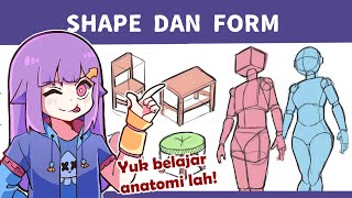 Belajar Anatomi dari Shape dan Form | Fundamental Menggambar screenshot 1