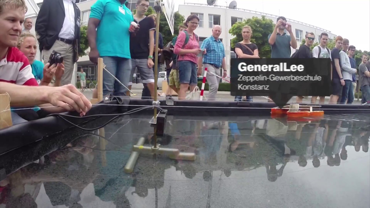 Wer baut das schnellste Solarboot? Schülerwettbewerb Korona Minis auf dem HTWG-Campus