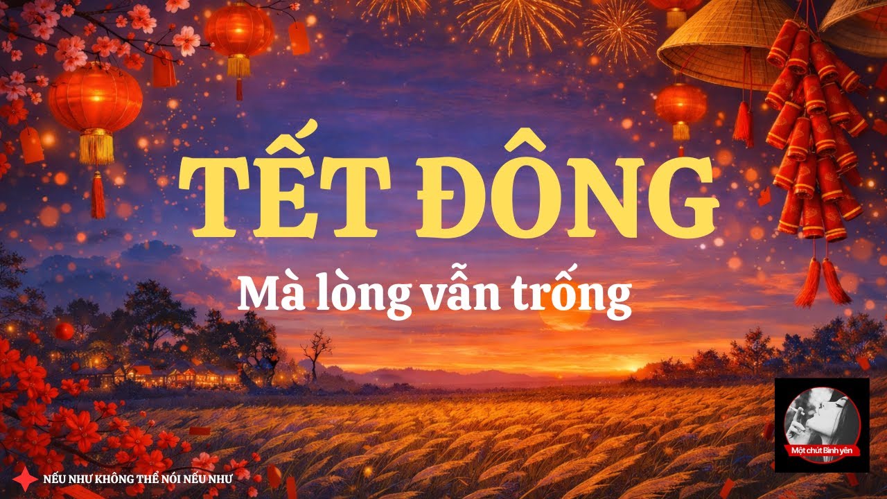 Nếu Như Không Thể Nói Nếu Như: Tết đông người nhưng lòng vẫn trống| số đặc biệt#motchutbinhyen #tet