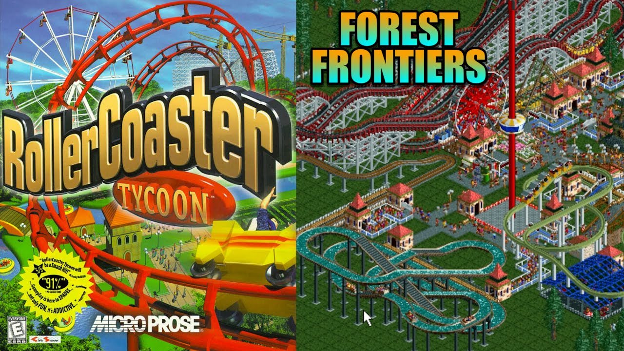 RollerCoaster Tycoon - Missing the simple beauty of Forest Frontiers?🌲🎢  Revisit the original RollerCoaster Tycoon game on iOS, Android, Steam and  Kindle today!  classic/