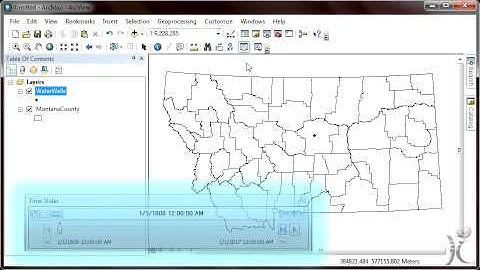 Introduction to Spatial Analysis (GIS) using ArcGIS Desktop and the Time Slider Window
