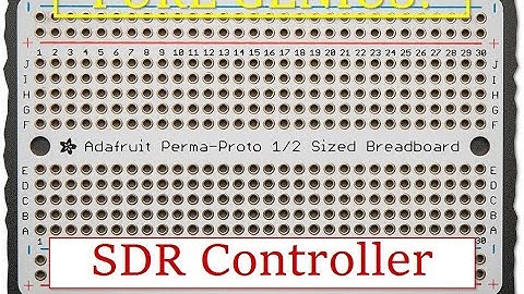 PICO WebSDR Controller - Design Change - Adafruit Perma-Proto Breadboard!