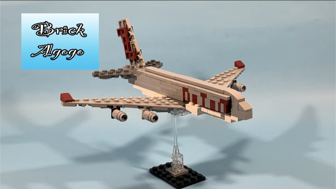 Lego Airbus A380 Qatar Livery Lego Custom MOC YouTube