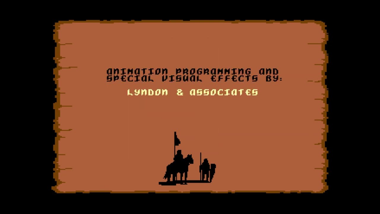 Defender of the Crown Introduction (Cinemaware - Commodore 64 - 1987)