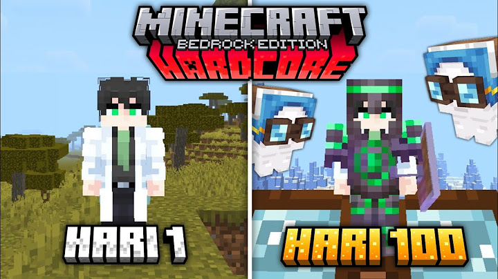 100 Hari di Minecraft Hardcore Bedrock HAPPY GHAST UPDATE