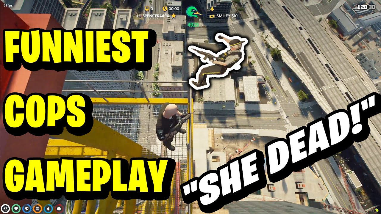 FUNNY POLICE Nopixel gameplay ft. SSAAB — Best of NoPixel Cop moments — gta nopixel highlights 2021