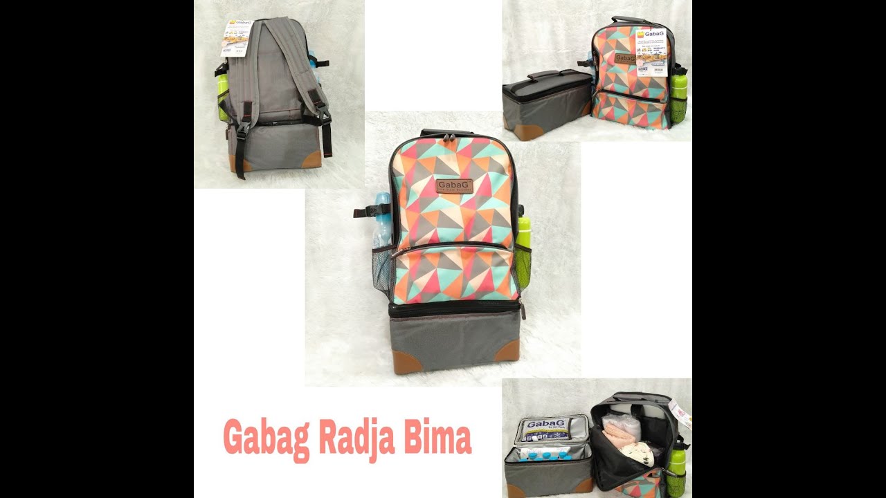 HOT Review !! Gabag Radja Bima Diaper & Cooler Bag tas bayi gabag PERLENGKAPAN BAYI WAJIB