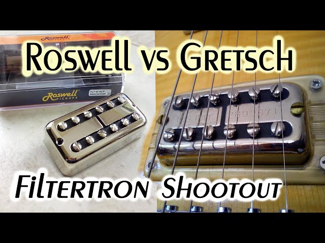 Roswell vs. Gretsch Filtertron // Pickup Shootout! - YouTube