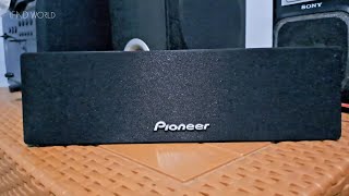 PIONEER S-BD310 / S-DV111 Center Speaker Test