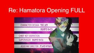 Re: Hamatora Opening \