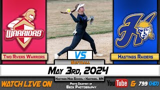 HCTV SPORTS: Hastings Softball vs Two Rivers Warriors | 5.3.24