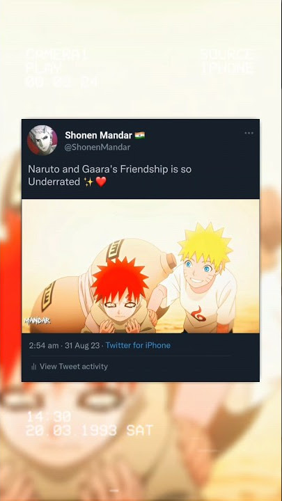 Naruto & Gaara ✨❤