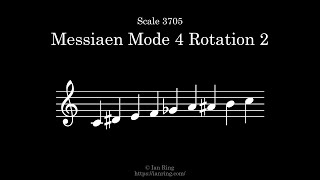 Scale 3705: Messiaen Mode 4 Rotation 2