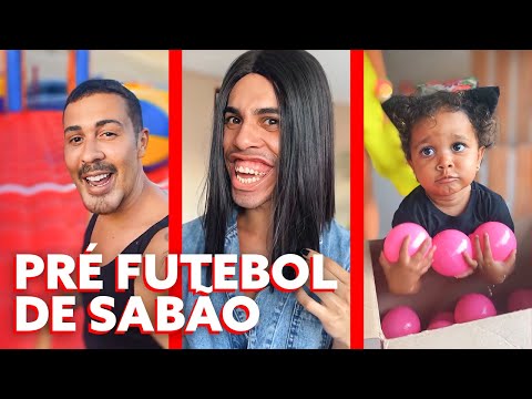 Carlinhos Maia em pré FUTEBOL DE SABÃO (com Disbocuda, Andrielly e Emily Garcia) - Stories