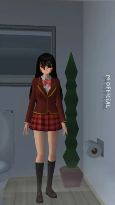 sakura horor wc sakura school simulatorDing dong#shorts #dingdong