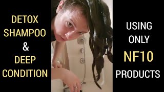 Rachel&#39;s Curly Hair Wash Day Routine - Detox Shampoo &amp; Conditioning Cream - NoFrizz10 Naturals
