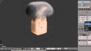 Quick and easy fire simulations in Blender 2.67