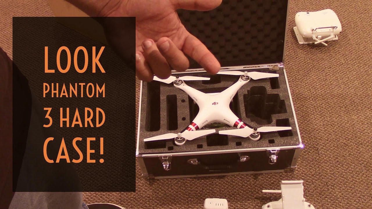 Video Drone - Phantom 3 Hard Case Unboxing!