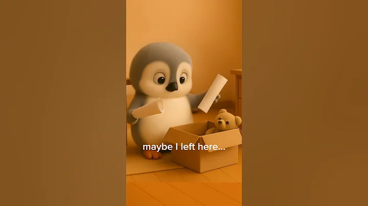 Where Did It Go…? #ODOT #BabyPenguin #RelatableShorts #YTShorts