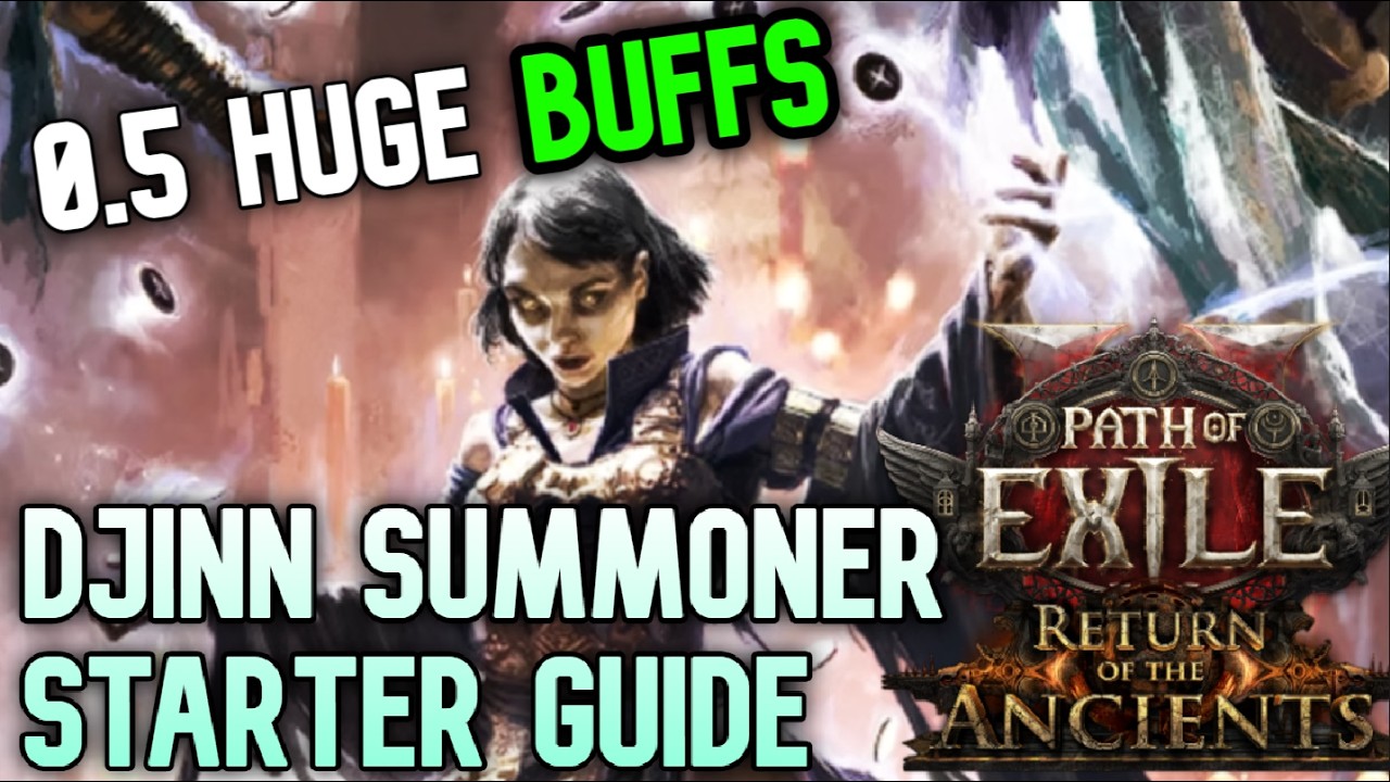 One of the Best League Starters Got MASSIVE Buffs for PoE 2 0.5 - Djinns of Varashta Build Guide