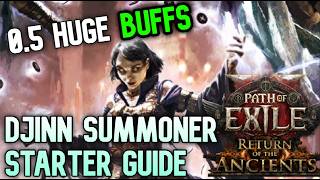 One of the Best League Starters Got MASSIVE Buffs for PoE 2 0.5 - Djinns of Varashta Build Guide