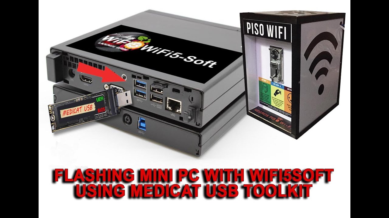 FLASHING WIFI5SOFT  MINI PC