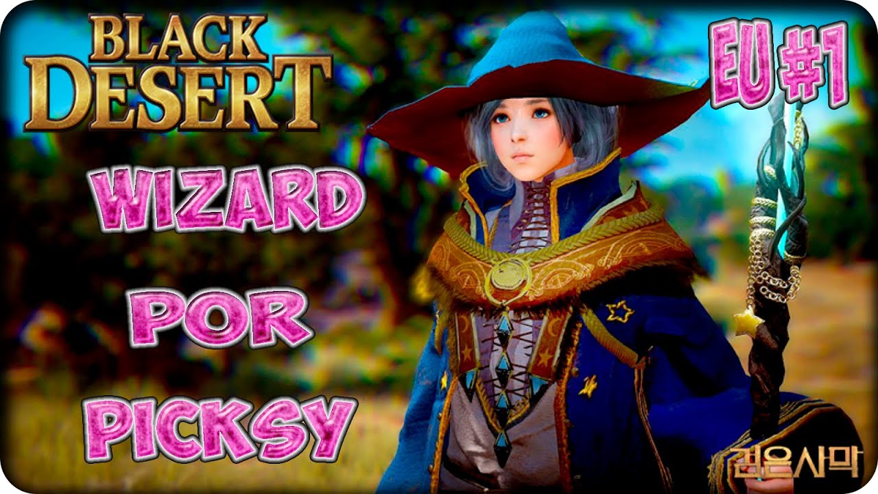 Black Desert European Alpha | first spirit bosses with Wizzard | Picksy ClaN THoR | 1080p