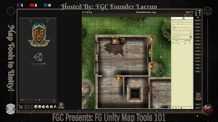 FGC Presents: Map Tools live in Fantasy Grounds Unity