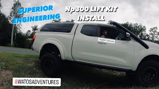 NP300 Lift Kit Install