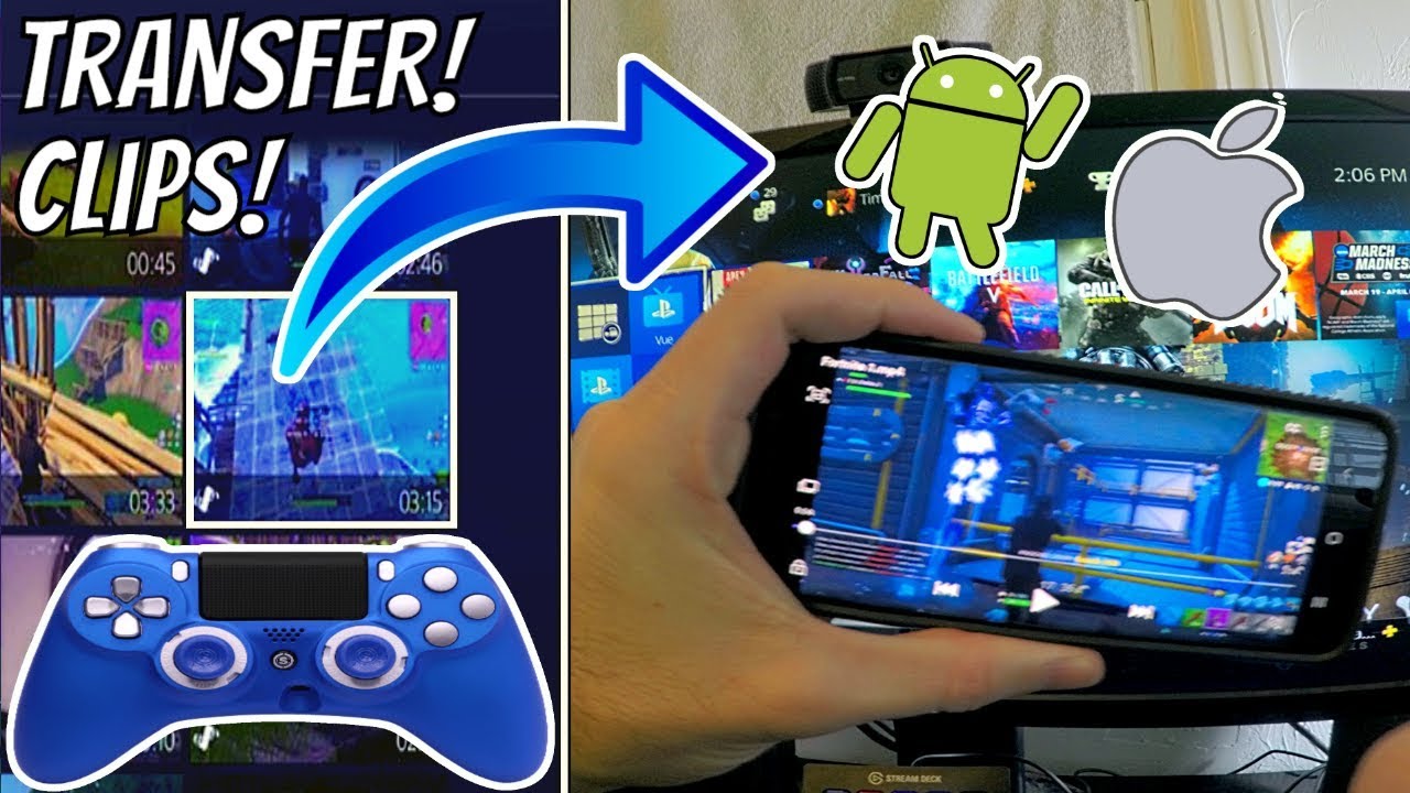 How To Save Ps4 Clips To Iphone