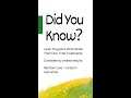 Did You Know