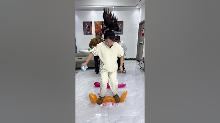 踩气球大挑战！ #家庭 #funny #challenge #亲子 #搞笑