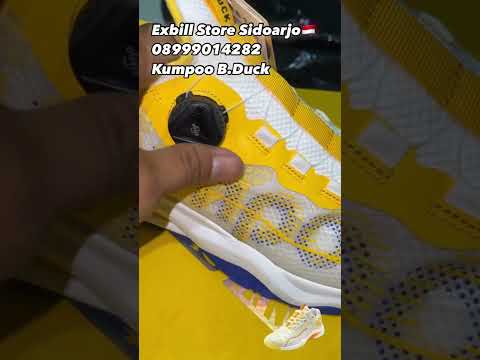 Exbill sepatu badminton Kumpoo Veris Duck limited edition #badmintonlover #badmintonbekasi #shoes