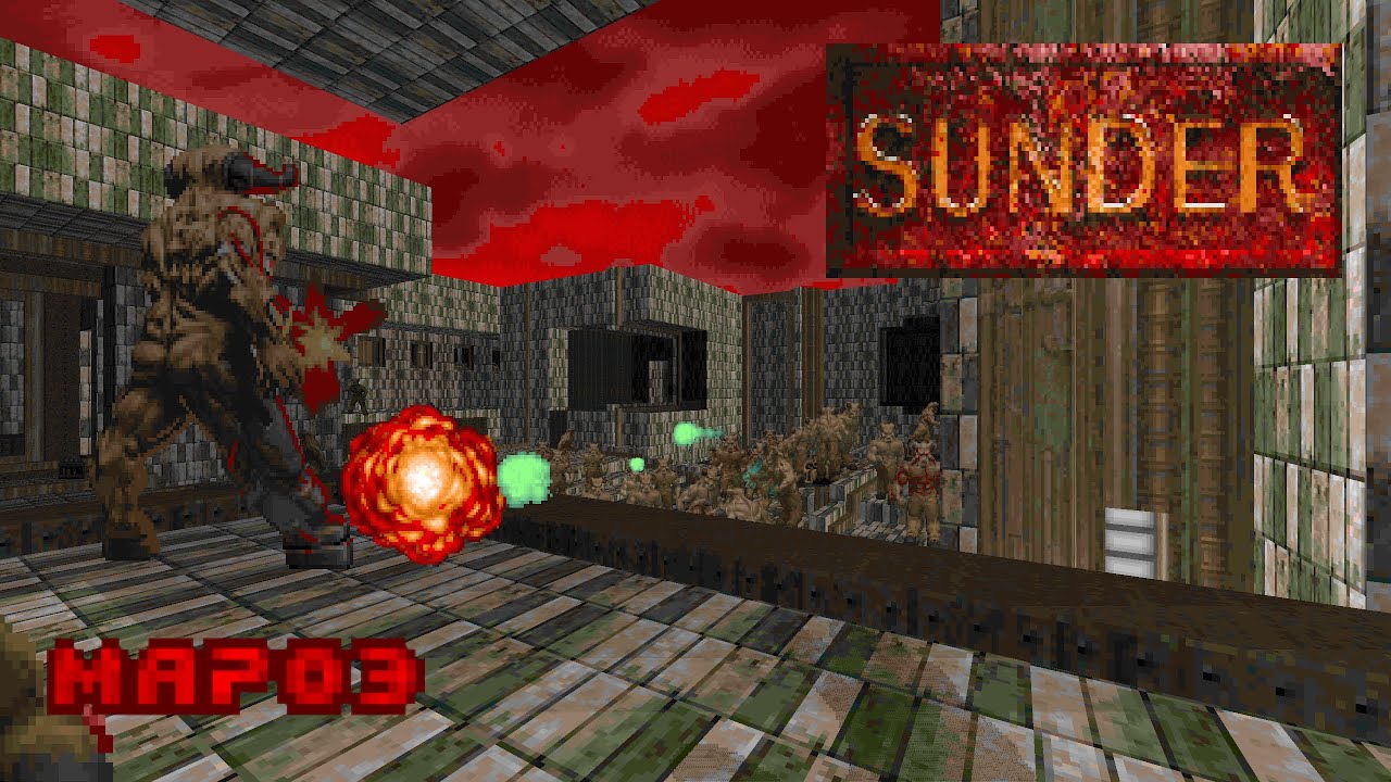 Thats One Big Bathroom Sunder Doom 2 Wad Map03 The Dreaming 