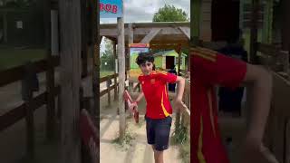 On va au parc aventure Landes !!! ￼@AVENTURELAND95420 #accrobranche#parc#loisirs