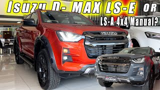 2023 ISUZU D-Max LSE 4x4 VS LSA 4x4 | specs comparison | walk around