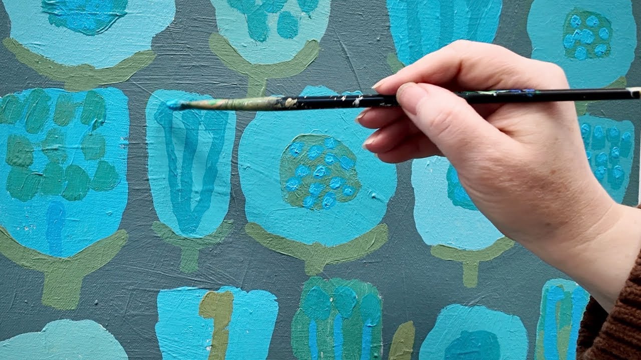 What I Painted This Week - Studio Vlog - Real Time Painting Sessions ...
