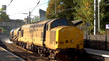 37419 + 37425  at Shipley on 08/10/2022 working the RHTT circuit 3J03