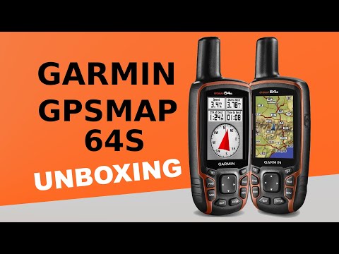 Garmin GPSMAP 64s Unboxing HD