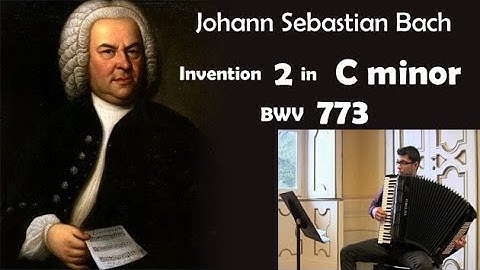 Invention 2 Bach in C minor BWV 773